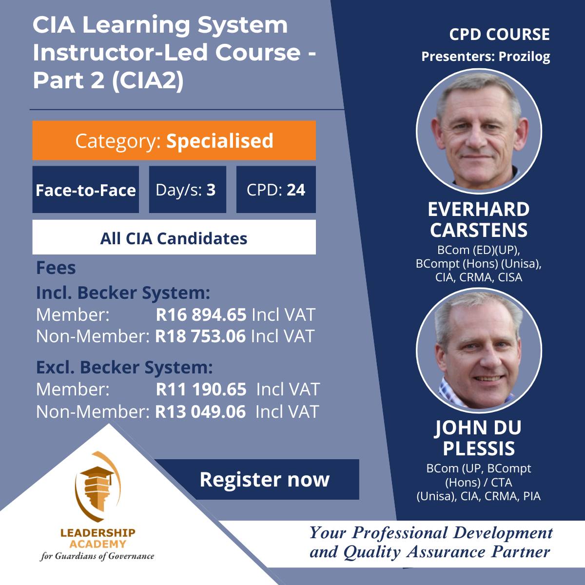 CIA Learning System