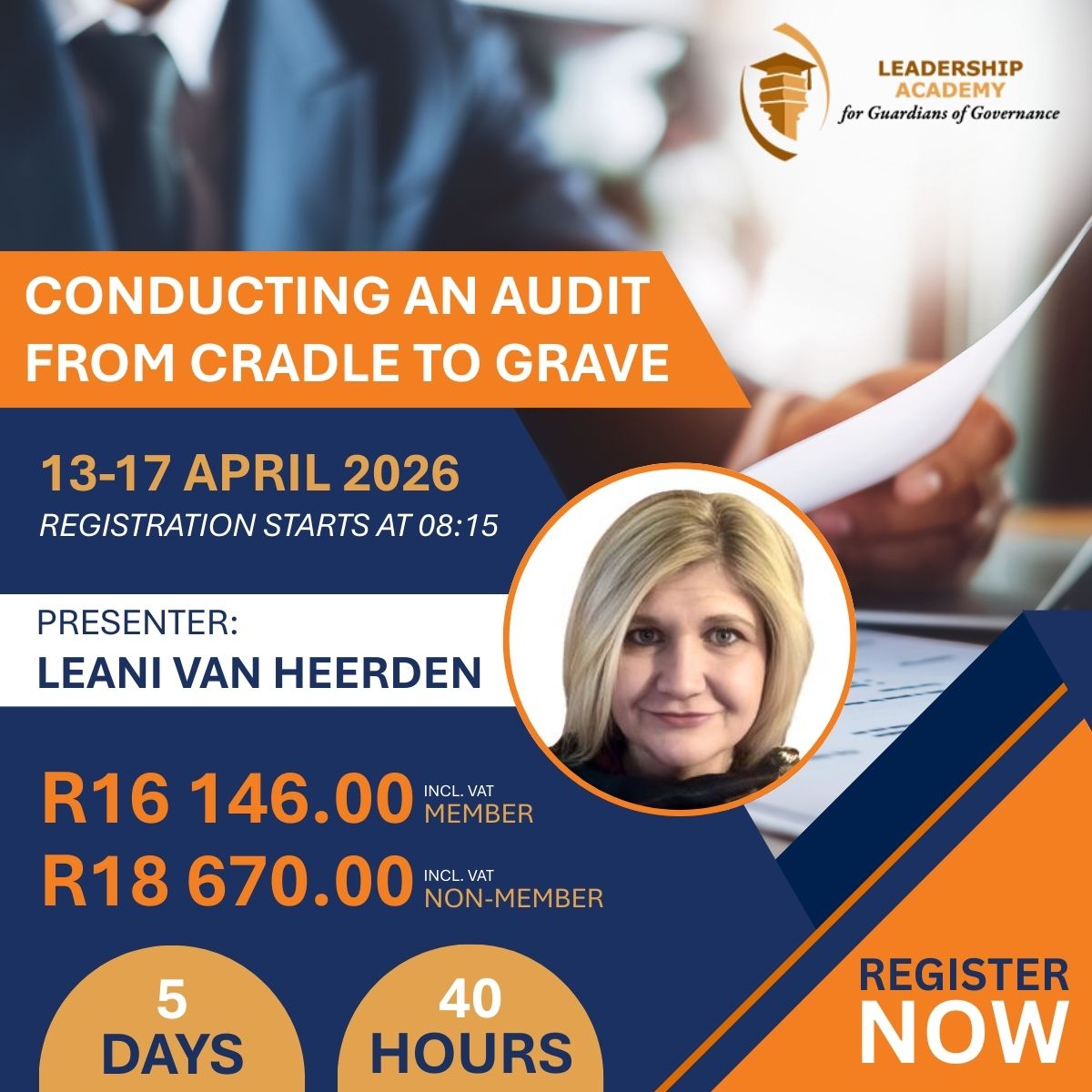 Conducting an Audit from Cradle to Grave